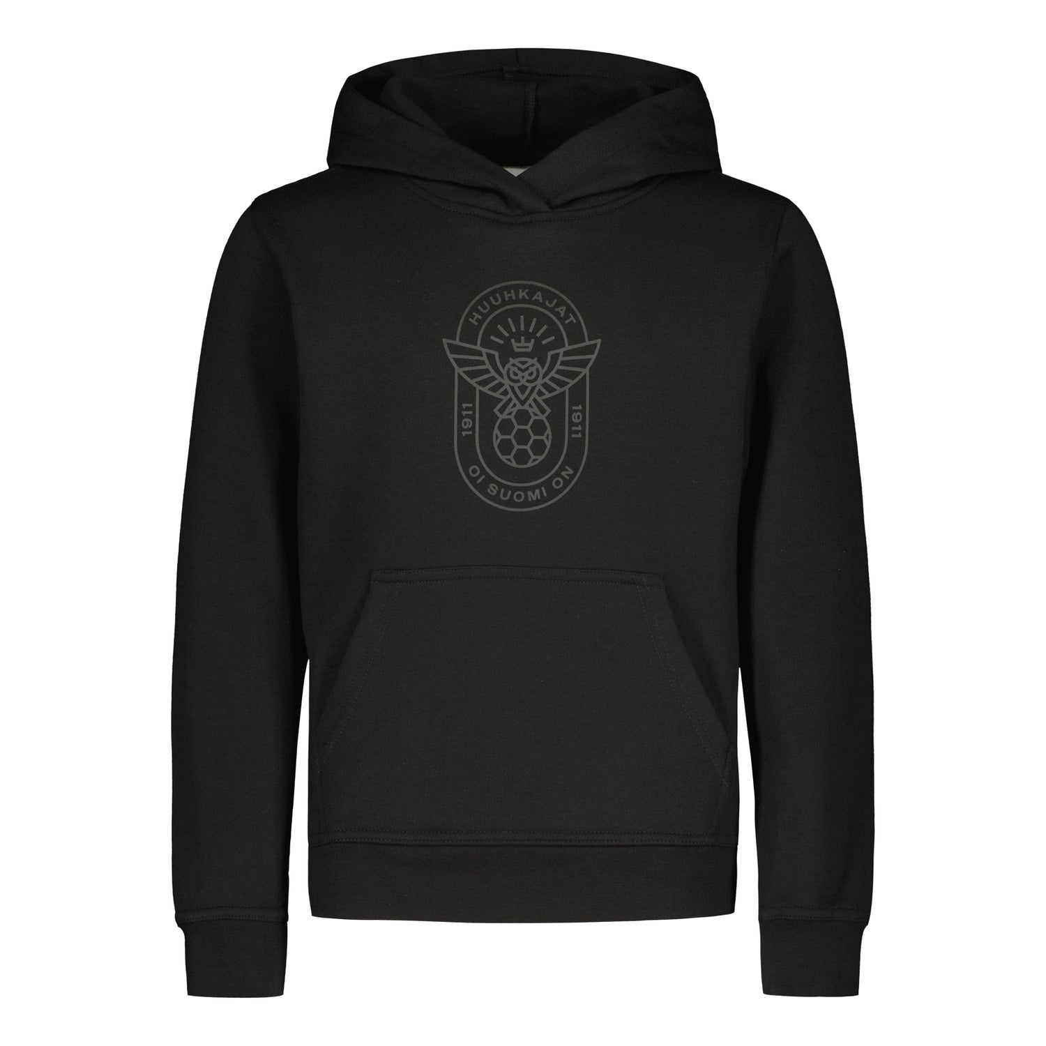 Huuhkajat 1911 Black Edition Hoodie, Black, Kids