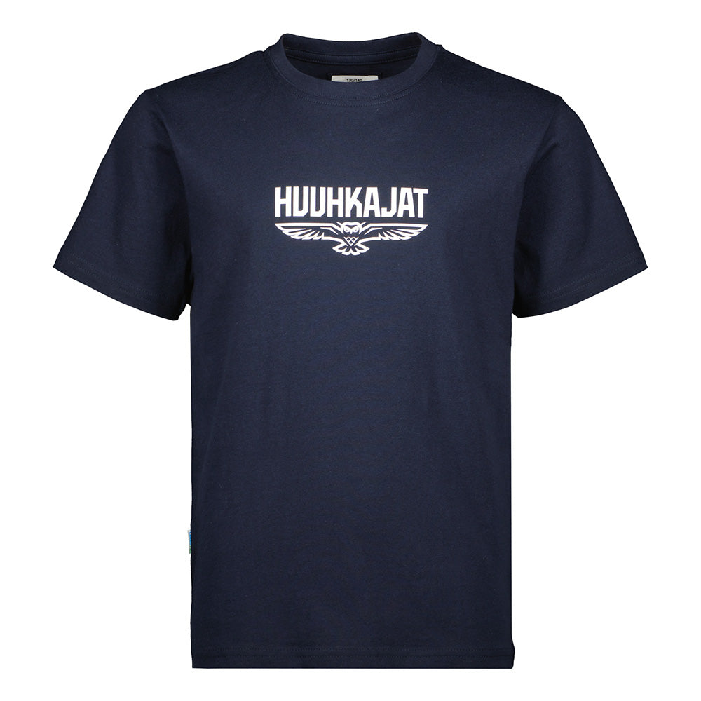 Huuhkajat 2.0 Cotton T-Shirt, Kids, Dark Blue