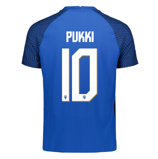 Finland Official Away Jersey 2022/23, Pukki Print