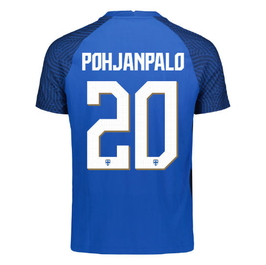 Finland Official Away Jersey 2022/23, Pohjanpalo Print