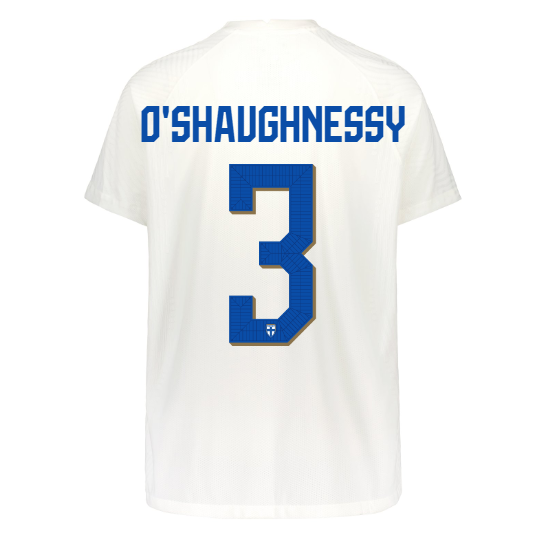 Finland Official Home Jersey 2022/23, O'Shaughnessy Print