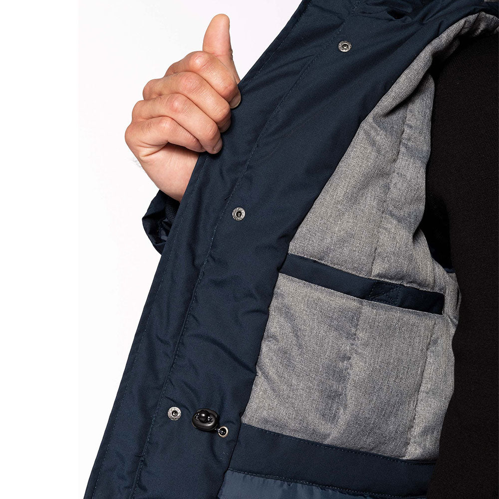 Suomi Winter Parka Jacket, Dark Blue