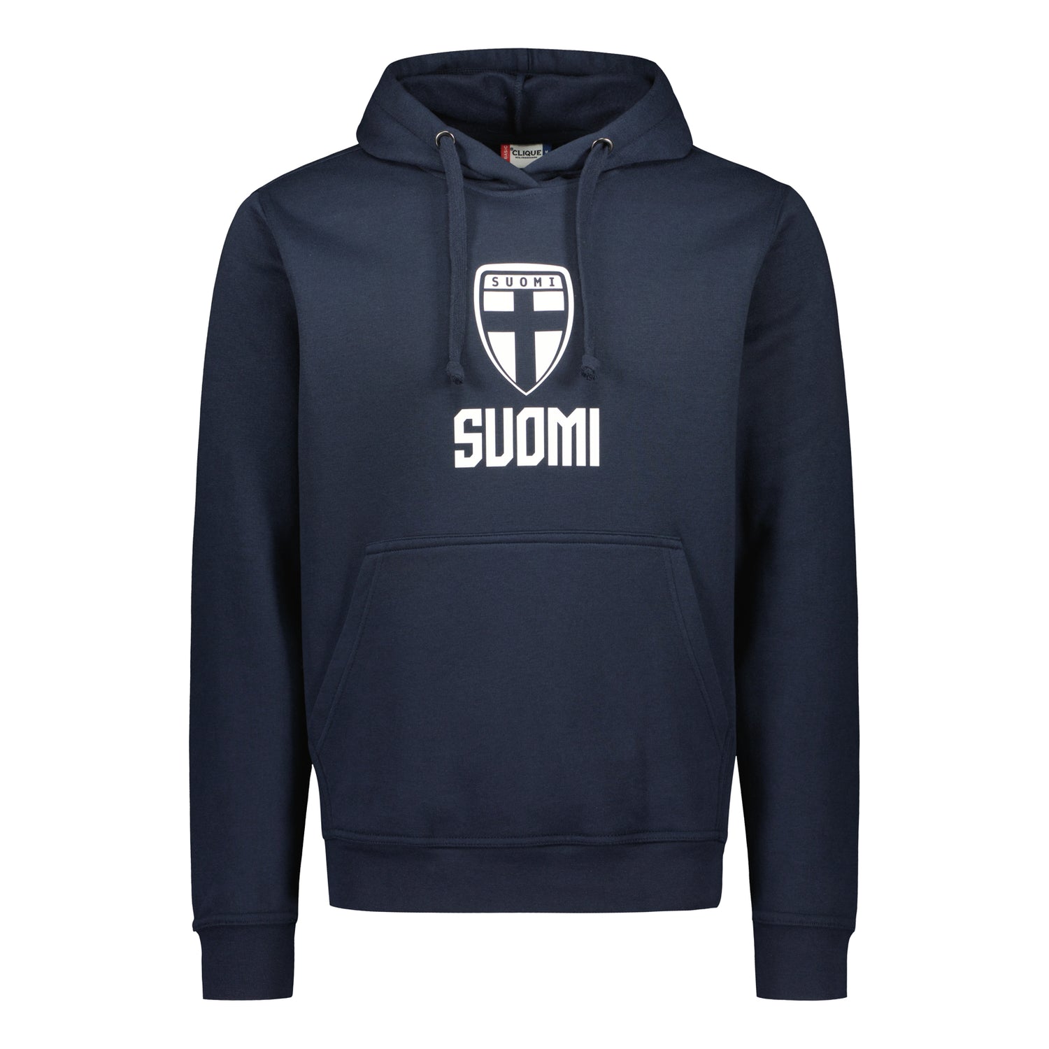 Finland Coat of Arms Hoodie, Dark Blue