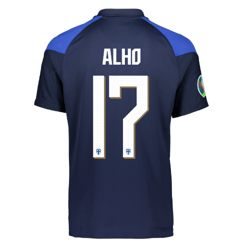 Finland Official Away Jersey EURO2020 Limited Edition Alho Print
