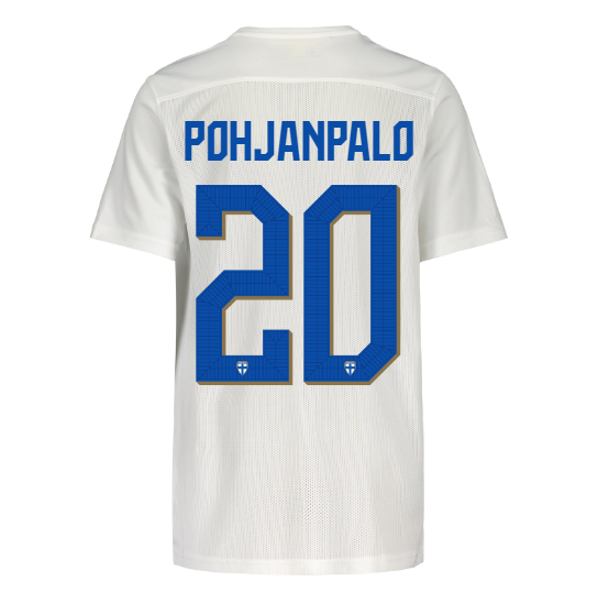 Finland Official Home Jersey 2022/23, Pohjanpalo Print, Kids