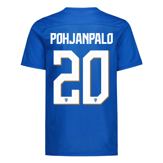 Finland Official Away Jersey 2022/23, Pohjanpalo Print, Kids