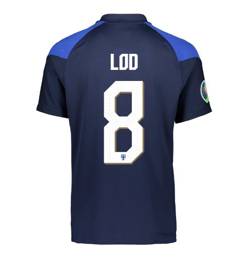 Finland Official Away Jersey EURO2020 Limited Edition Lod Print